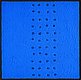 picture in blue - dots